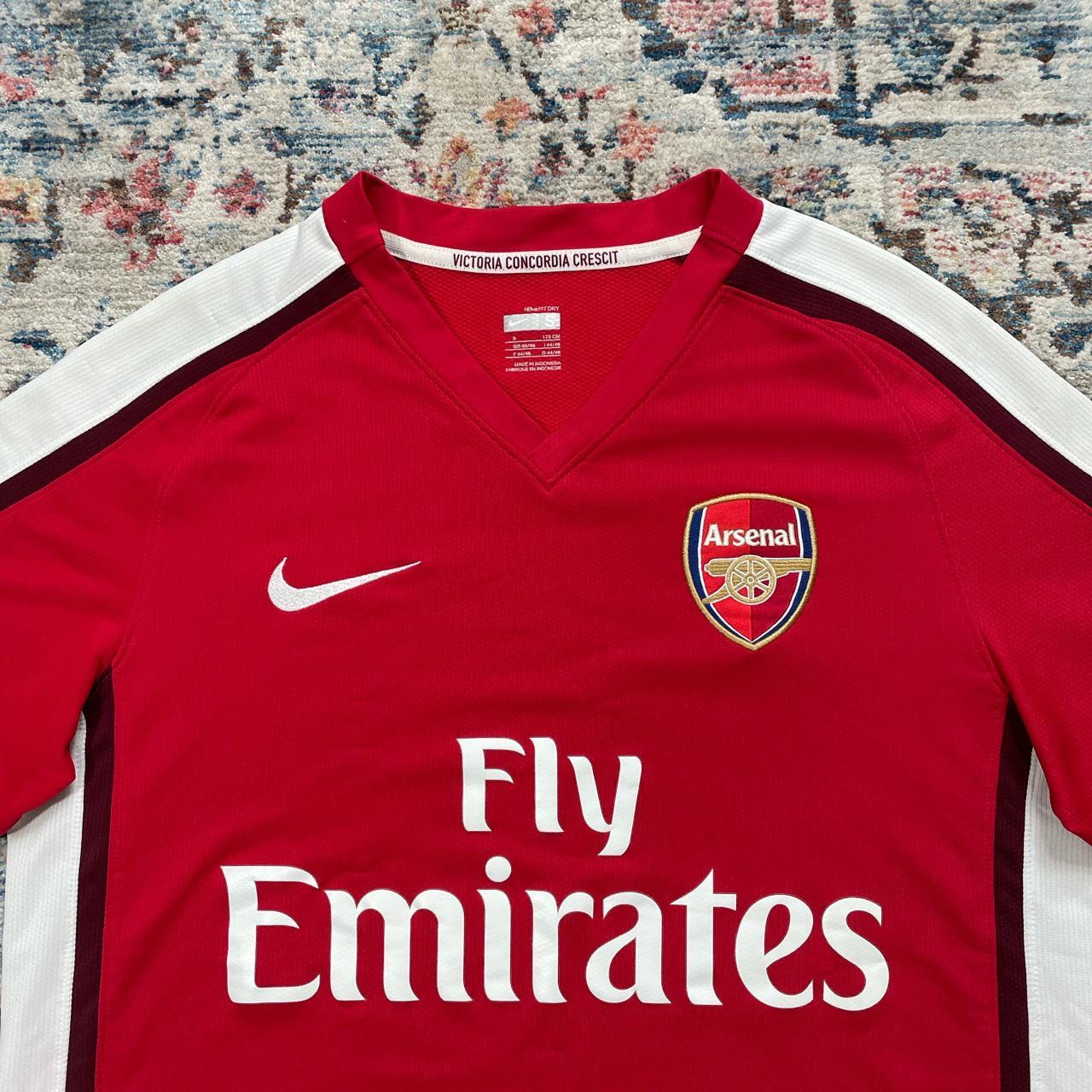 Retro Arsenal Nike 2008/10 Home Football Shirt