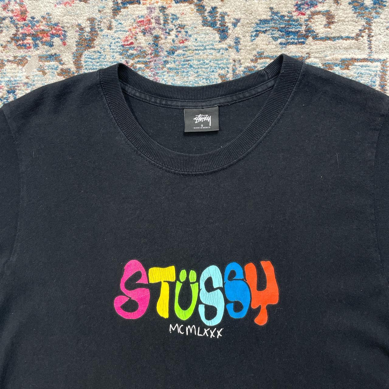 Stussy Black Spellout T-Shirt