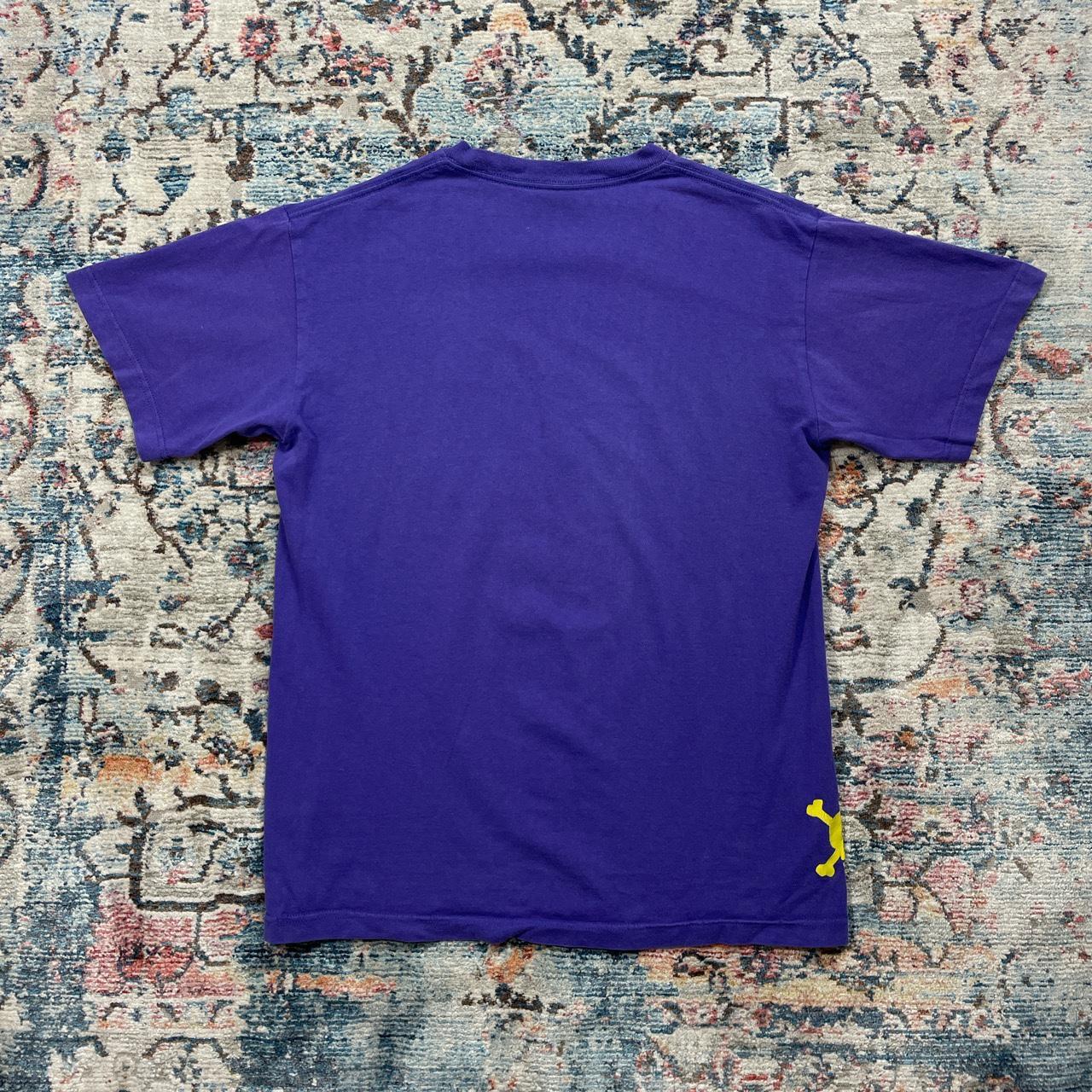 Stussy Purple Spellout T-Shirt