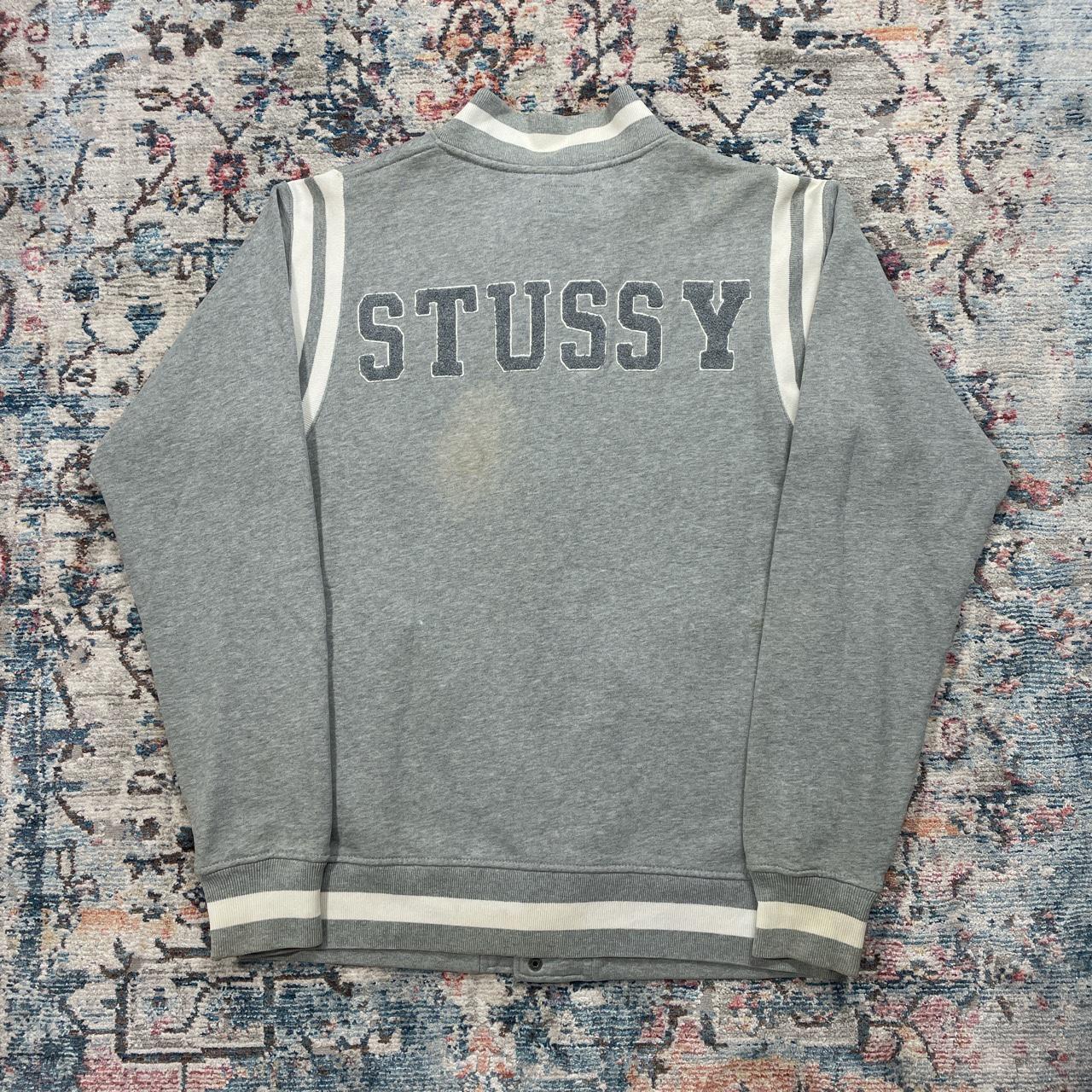 Stussy Grey Button Jacket