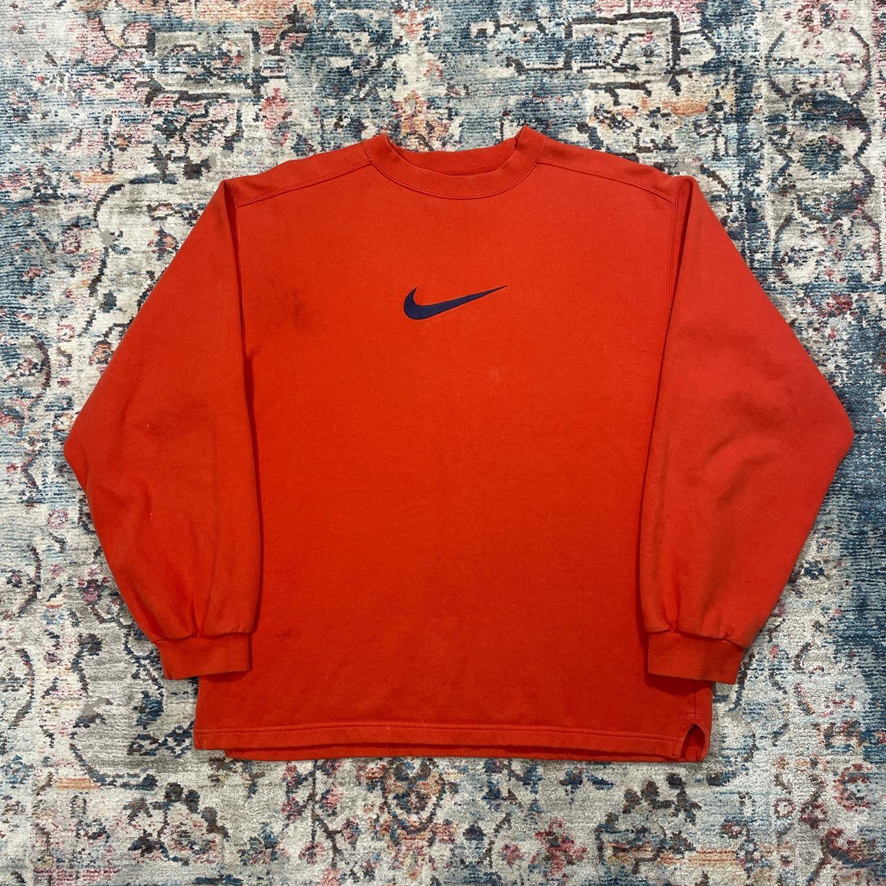Vintage Nike Orange Sweatshirt