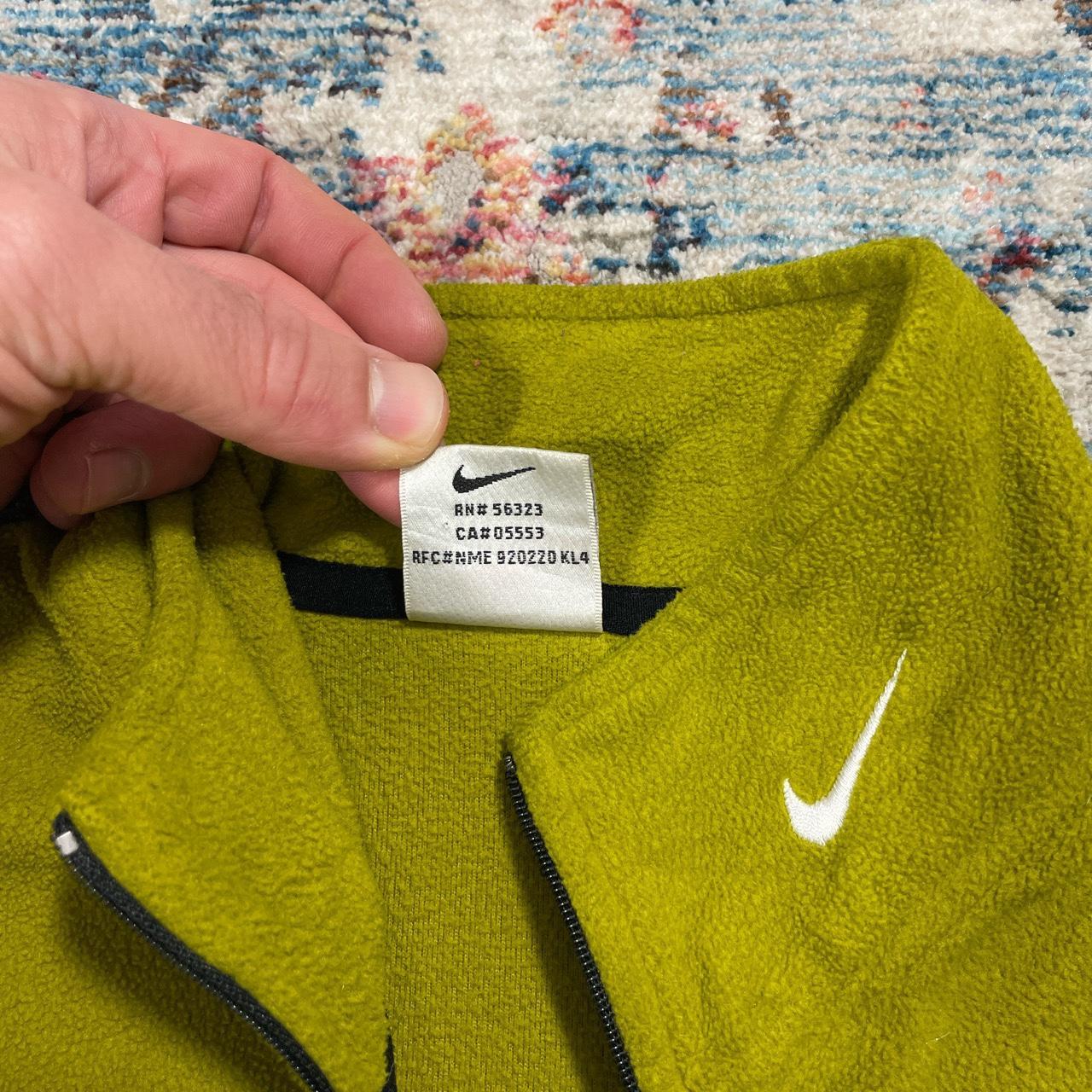 Vintage Nike Green Fleece
