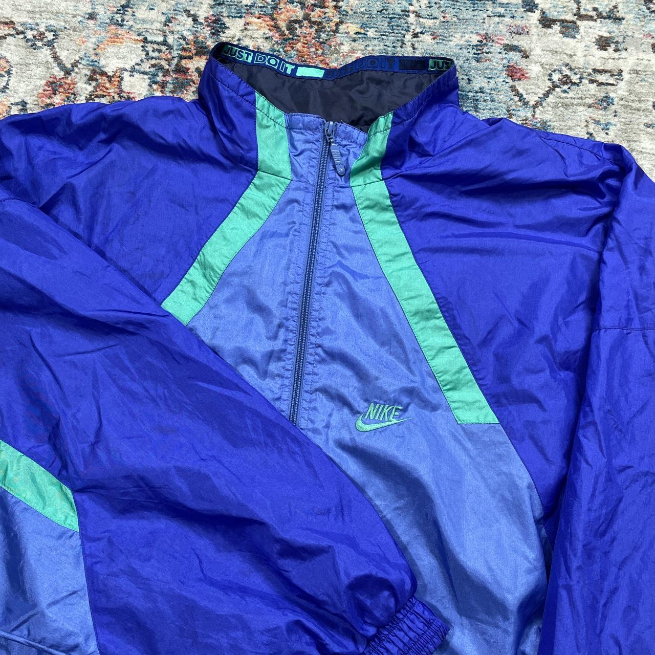 Vintage Nike Blue Track Jacket