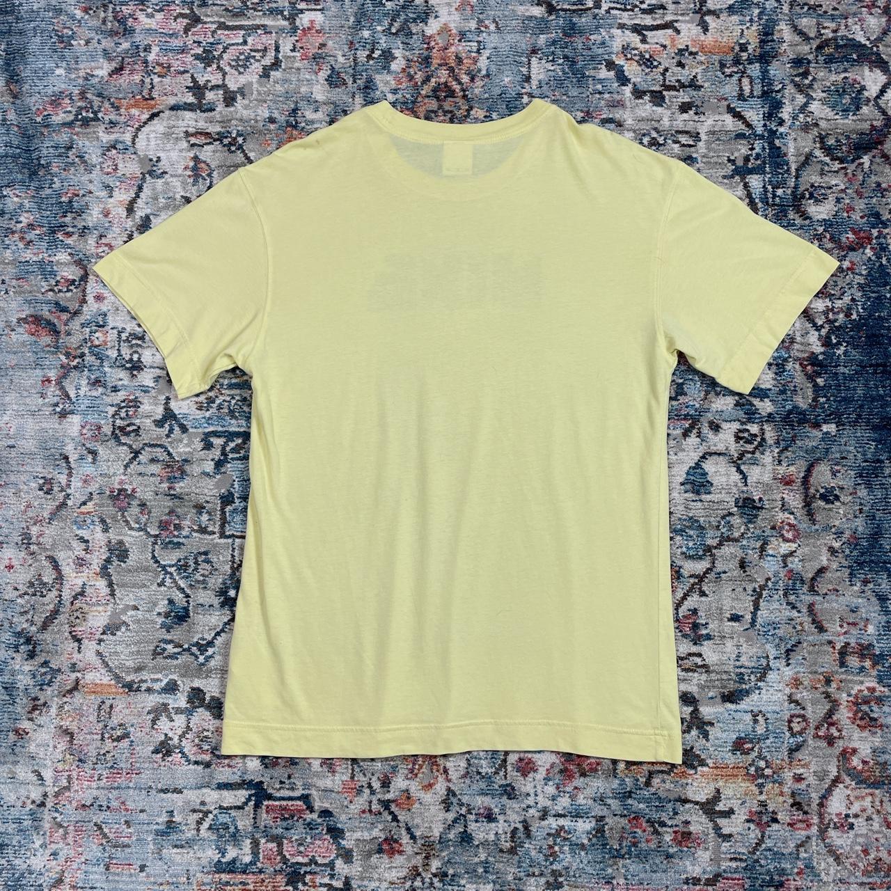 Vintage Nike Yellow Spellout Print Tee