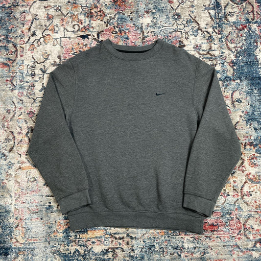 Vintage Nike Grey Swoosh Sweatshirt