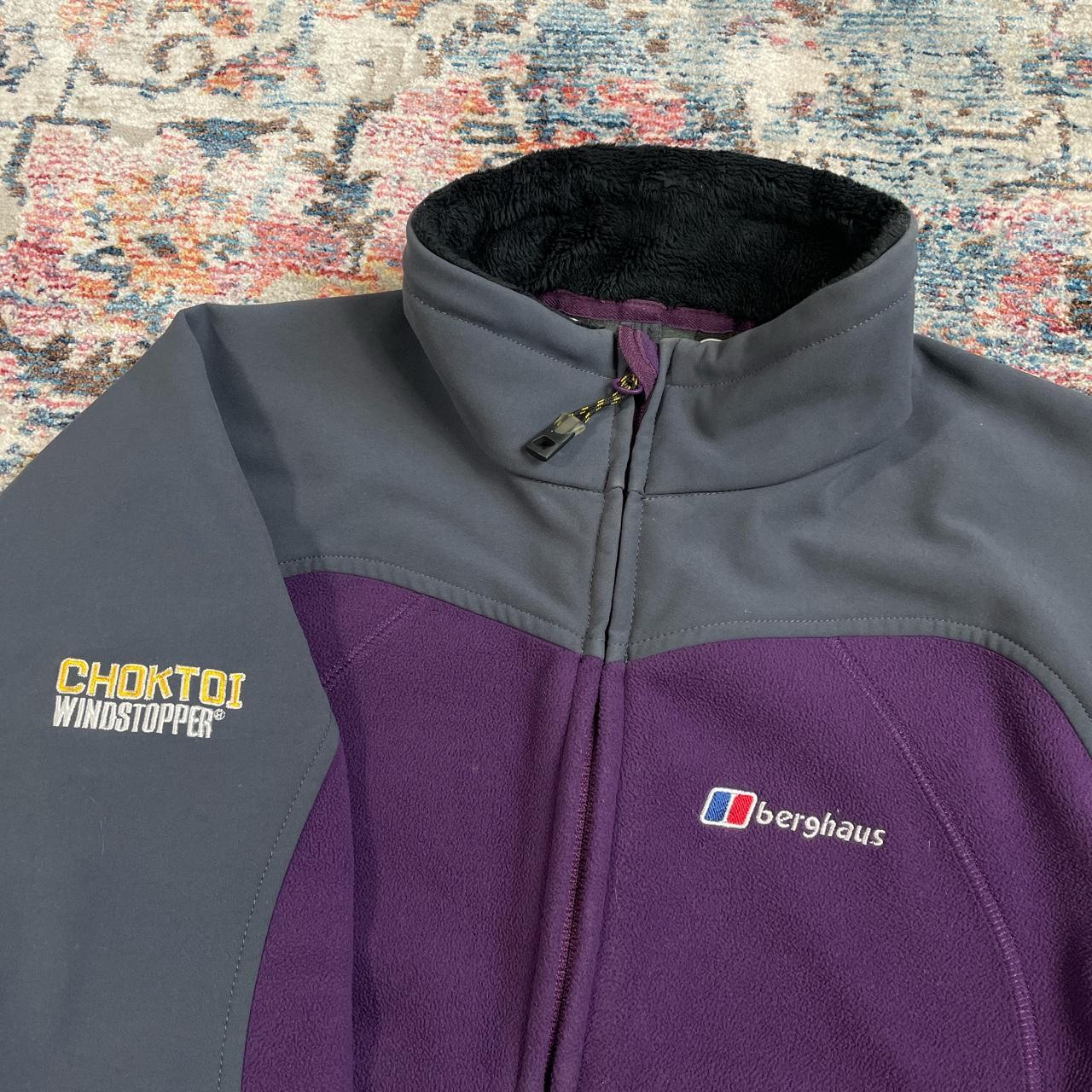 Berghaus Purple and Grey Windstopper Jacket