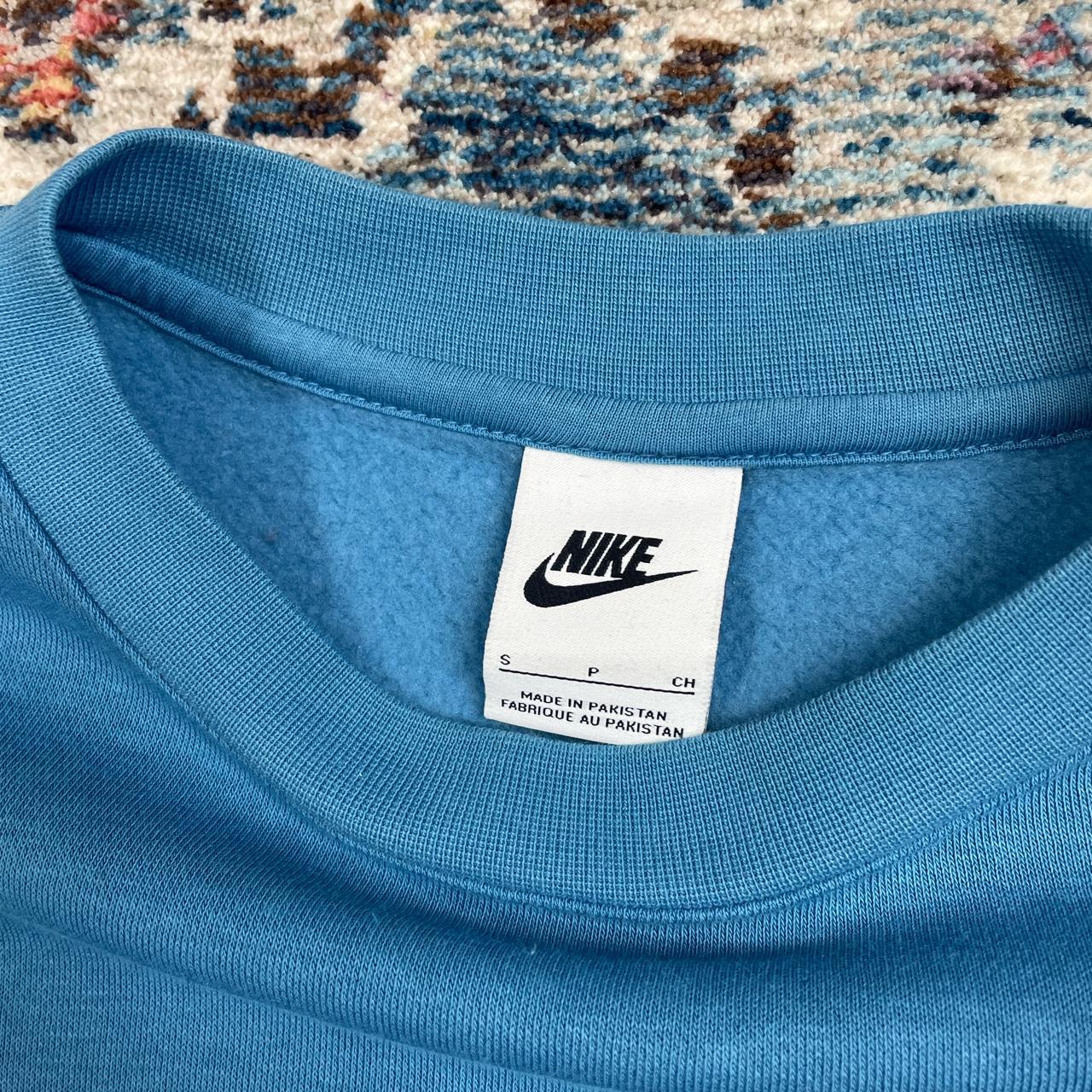 Nike Spellout Blue Sweatshirt