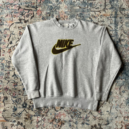 Vintage Nike Grey Spellout Sweatshirt