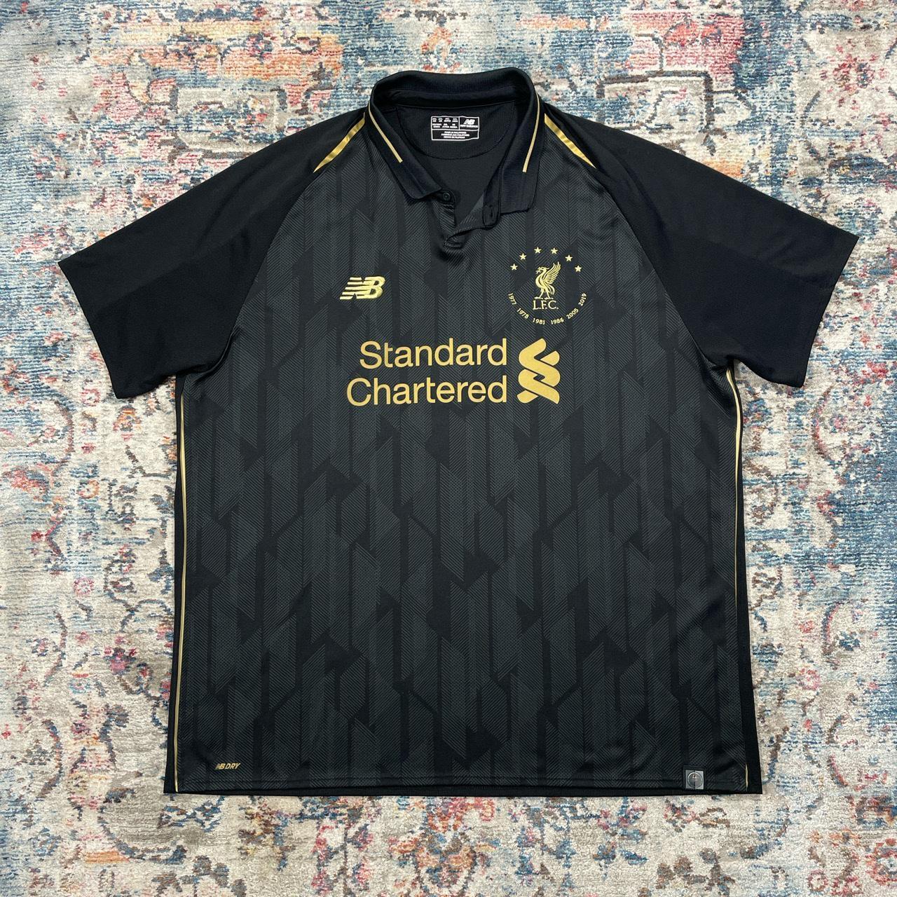 Liverpool New Balance 2018/19 Blackout Football Shirt