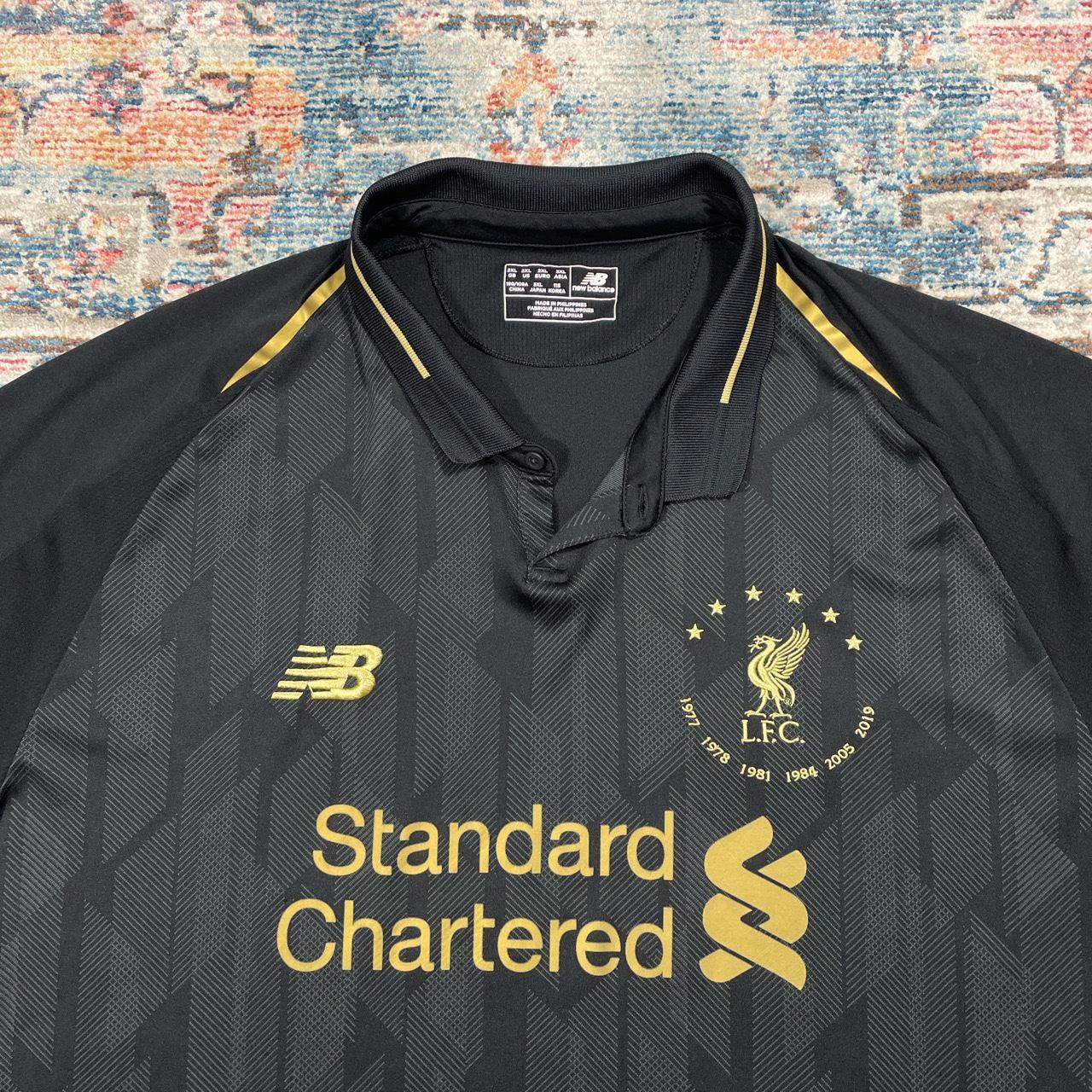 Liverpool New Balance 2018/19 Blackout Football Shirt