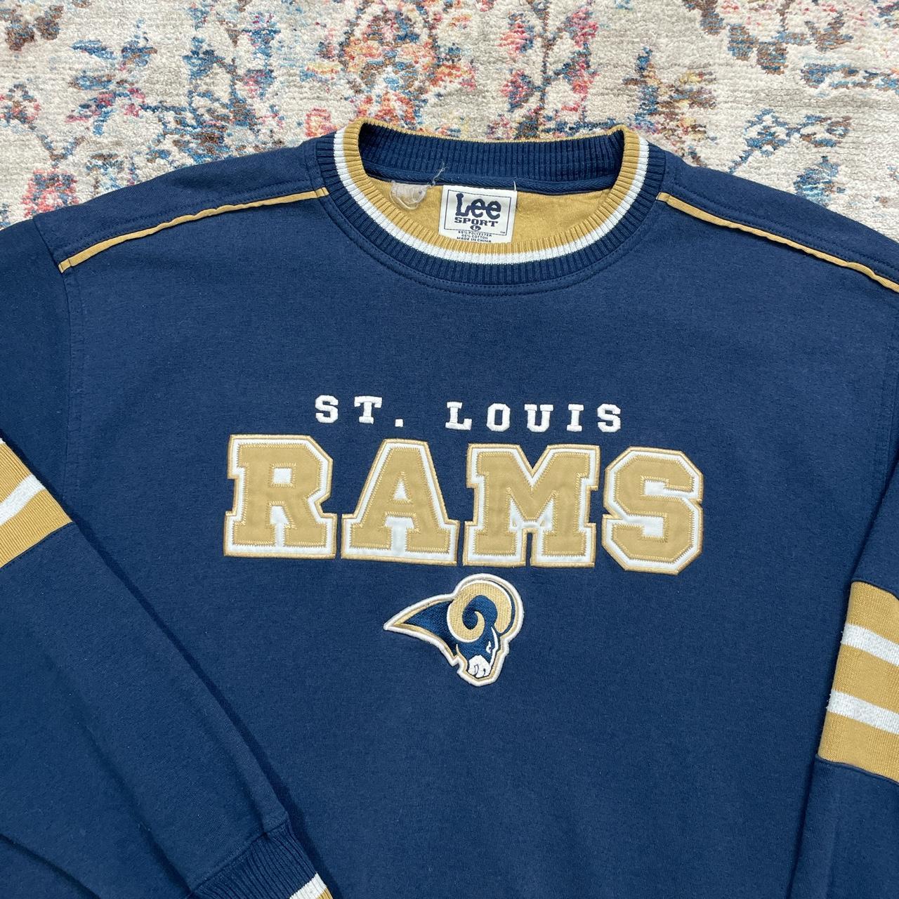 Vintage Navy St Louis Rams Sweatshirt
