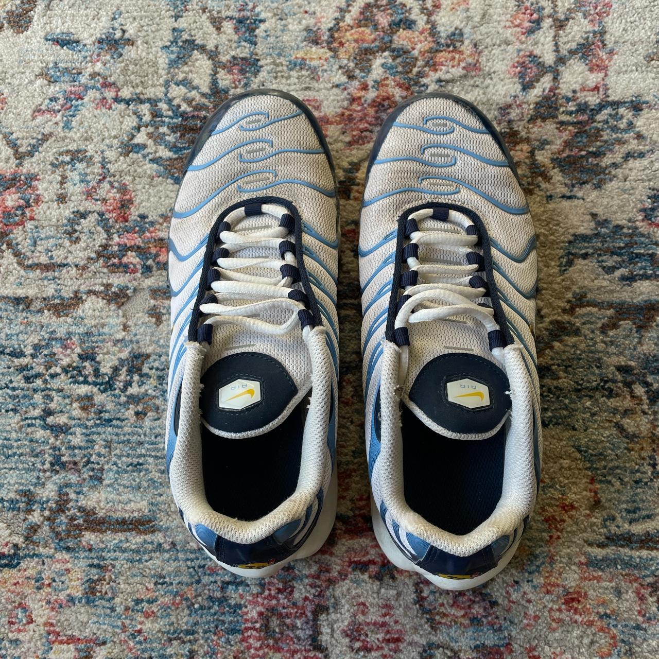 Nike TN Blue and White Trainers