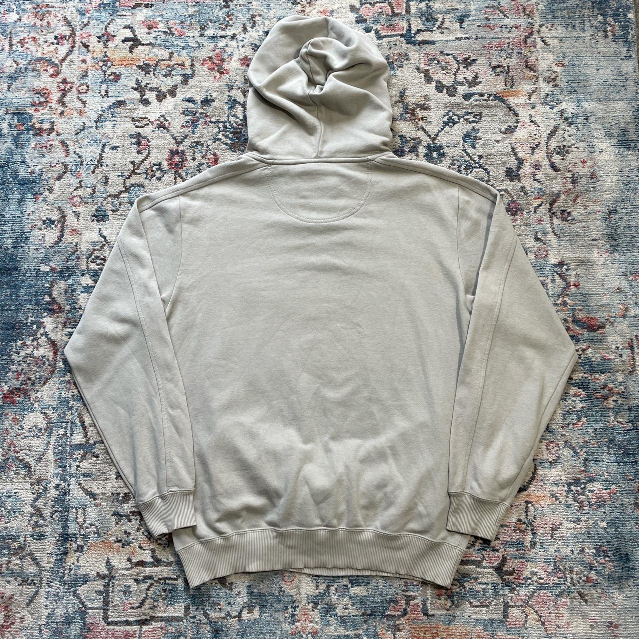 Vintage Champion Cream Spell Out Hoodie