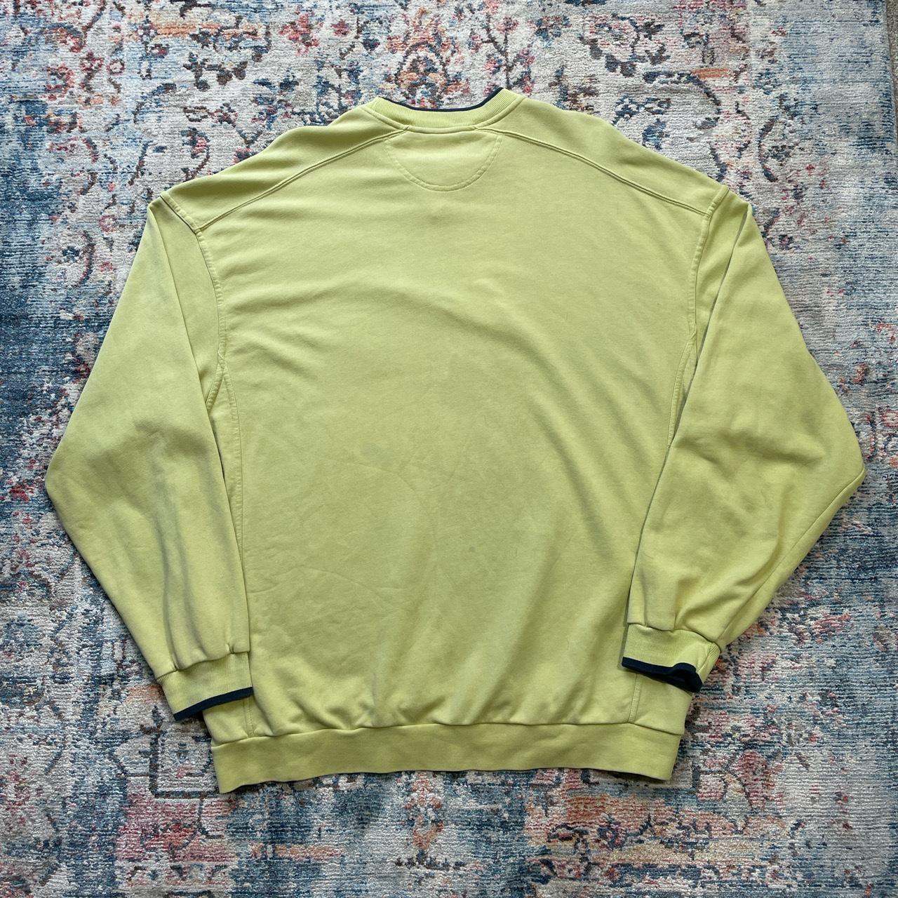Vintage Nike Lime Green Swoosh Sweatshirt