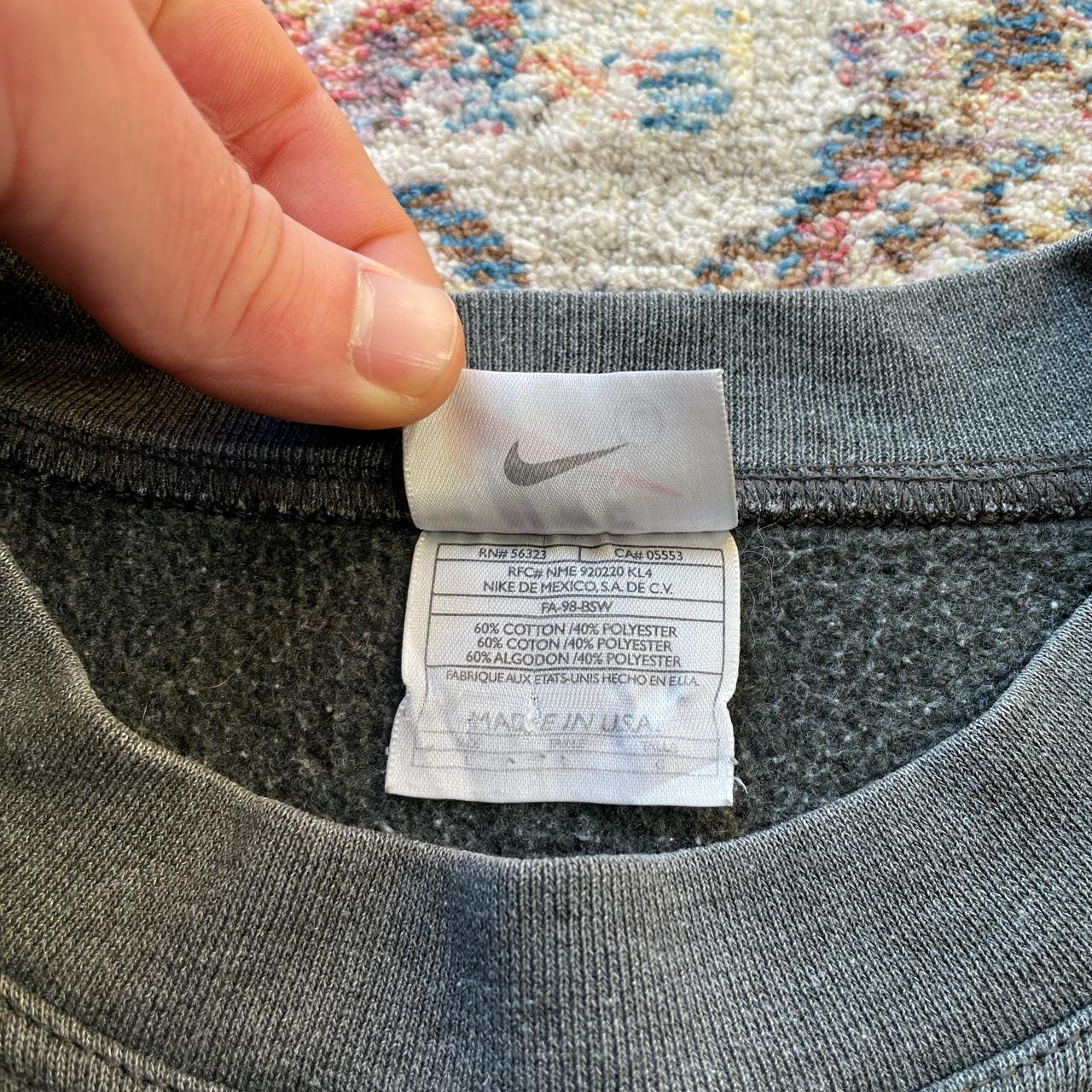 Vintage Grey Nike Spell Out Sweatshirt