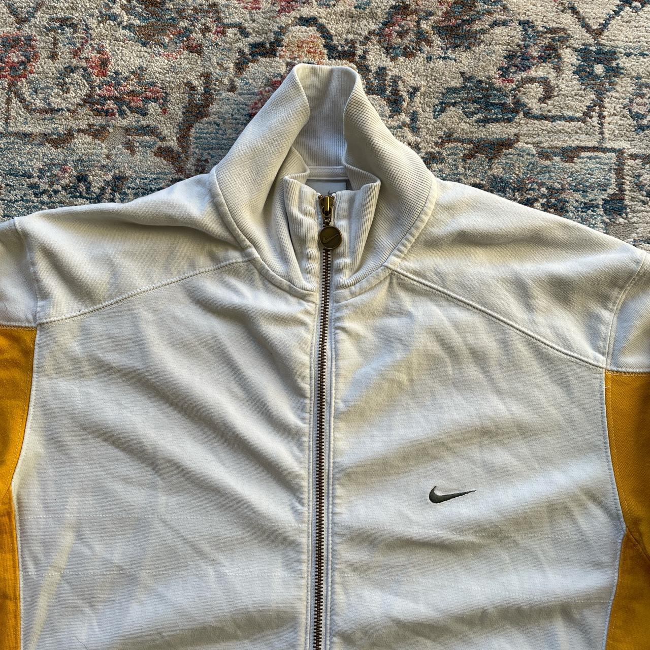 Vintage Nike Oregon White and Yellow Jacket