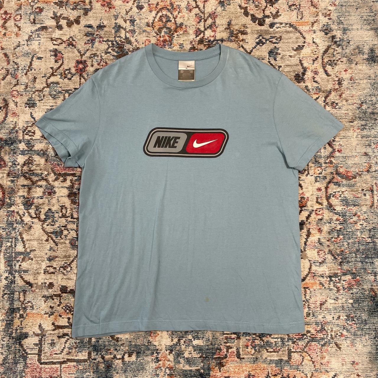 Vintage Nike Blue Spell Out T-Shirt