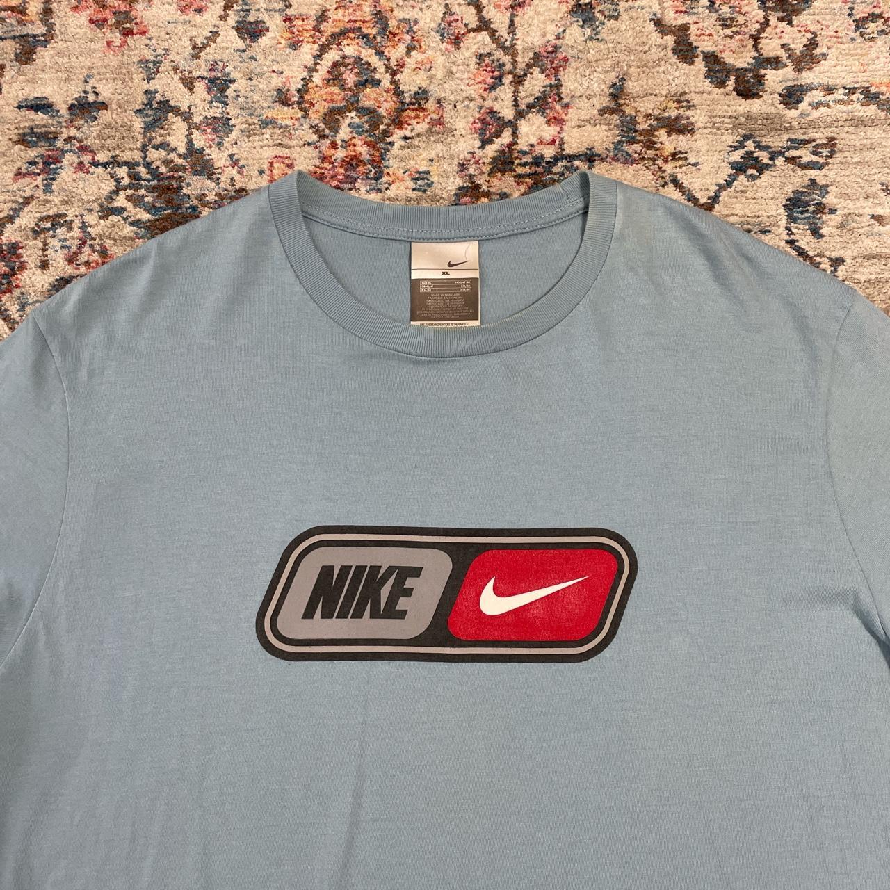 Vintage Nike Blue Spell Out T-Shirt