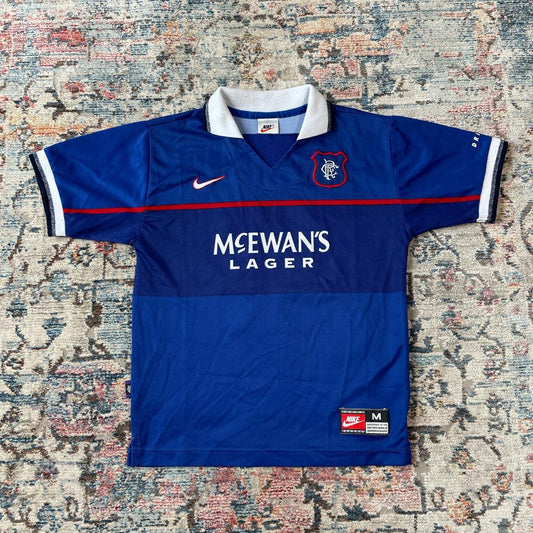 Retro Rangers Nike 1997/98 Home Football Shirt
