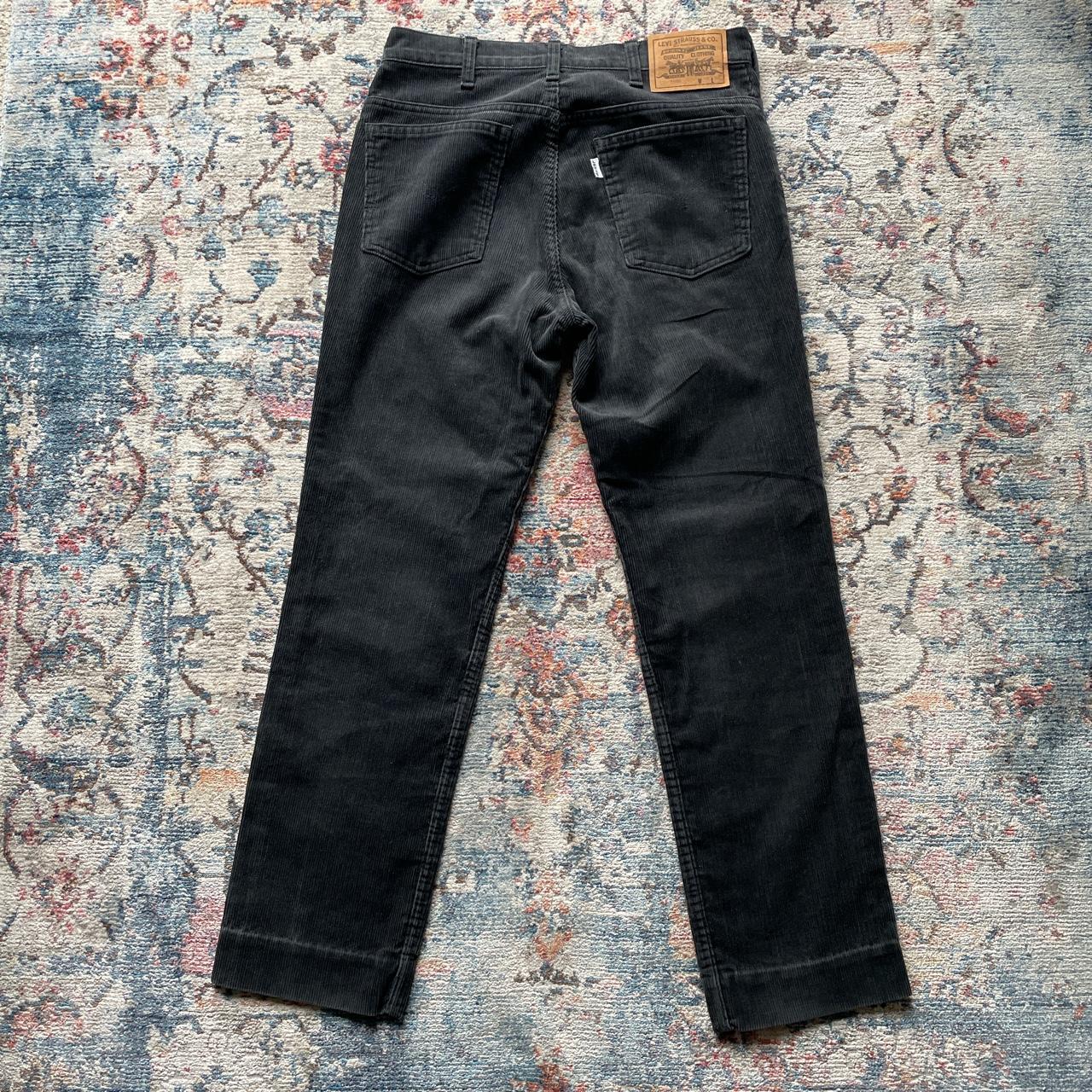 Vintage Levi’s Black Corduroy Trousers