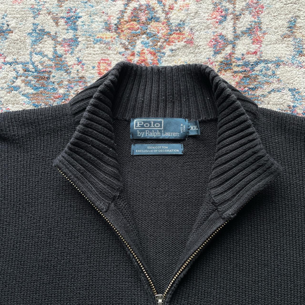 Vintage Ralph Lauren Black Knitted Jumper