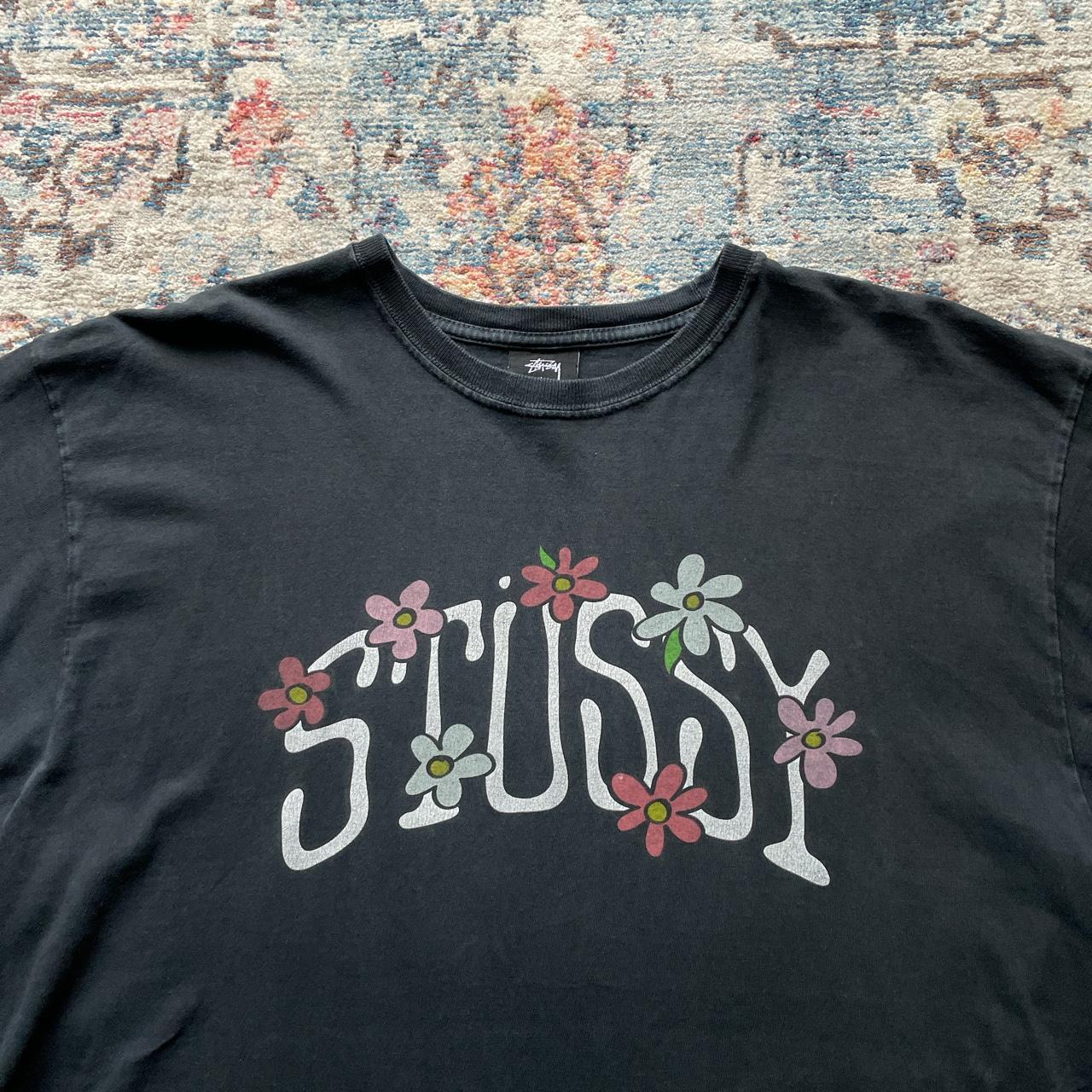 Stussy Black Spell Out T-Shirt