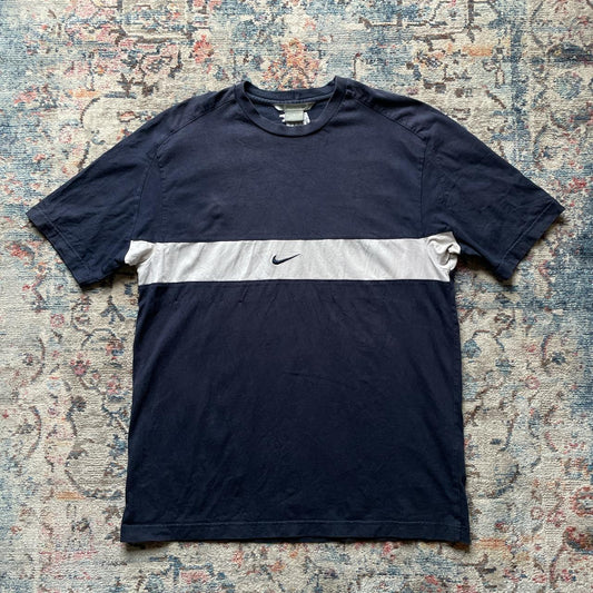 Vintage Nike Navy Centre Swoosh T-Shirt