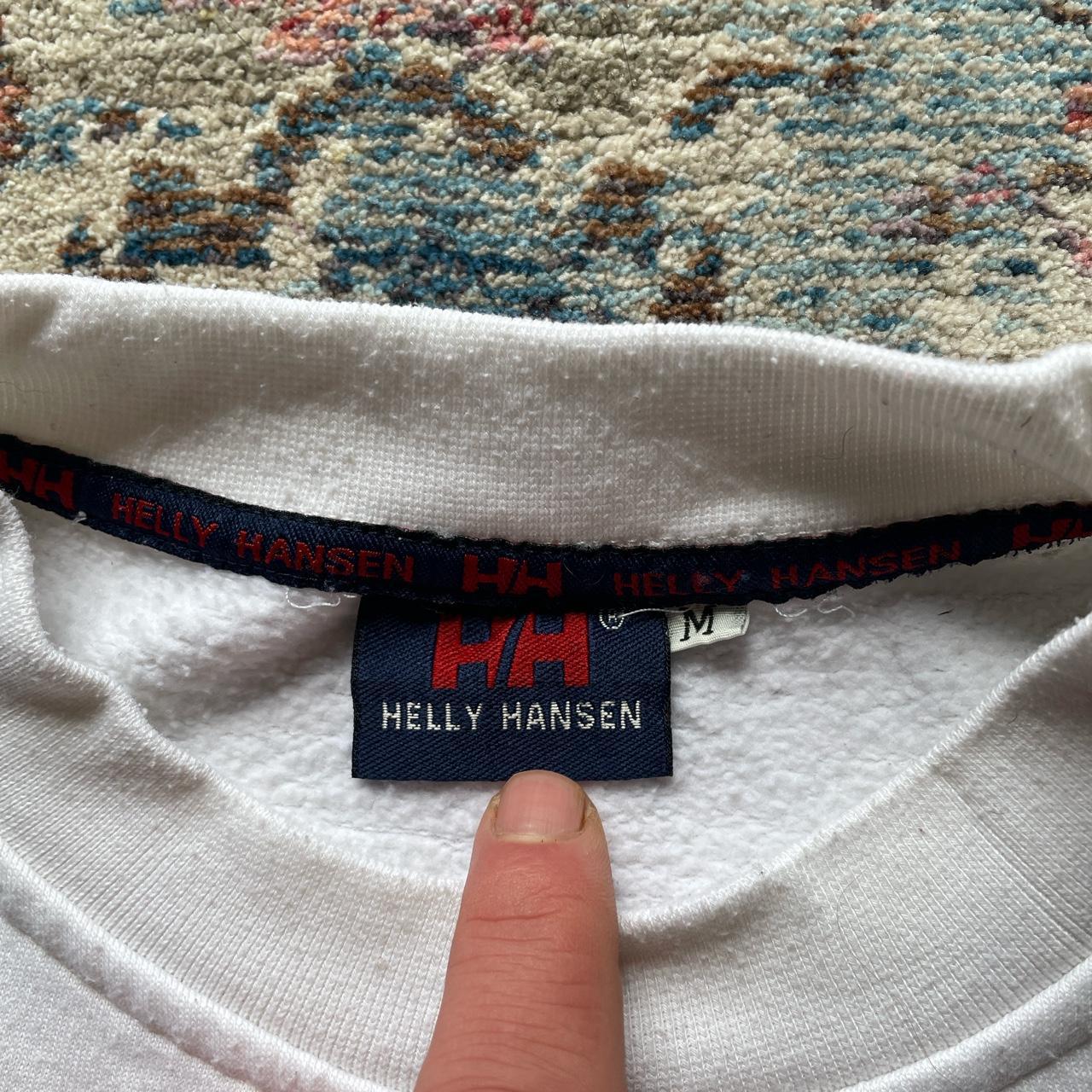 Vintage Helly Hansen White Spell Out Sweatshirt