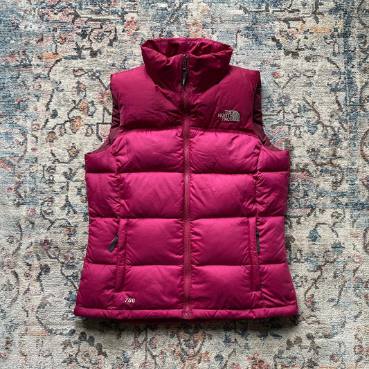 The North Face Pink Puffer Gilet