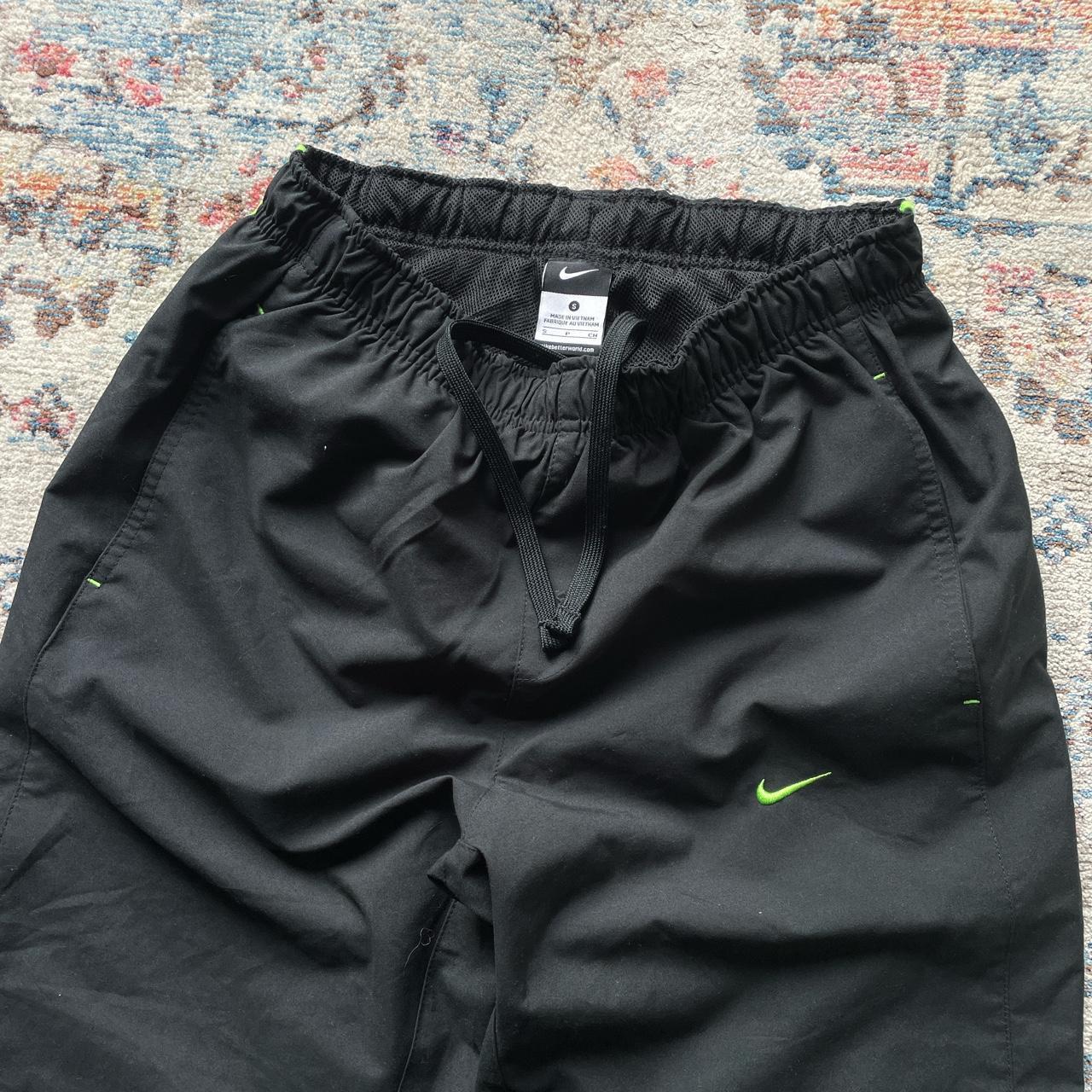 Nike Black Spell Out Tracksuit Bottoms