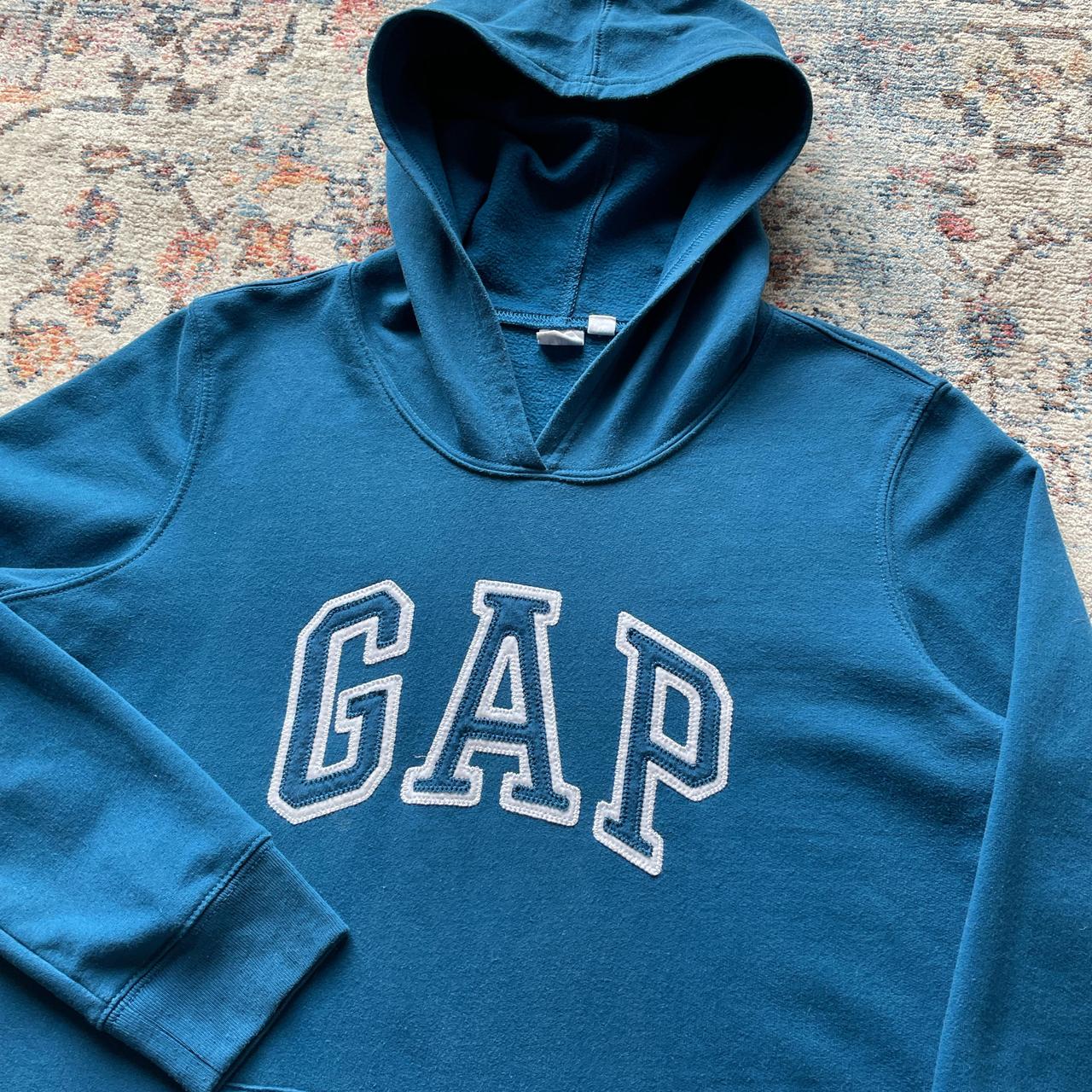 Gap Blue Spell Out Hoodie