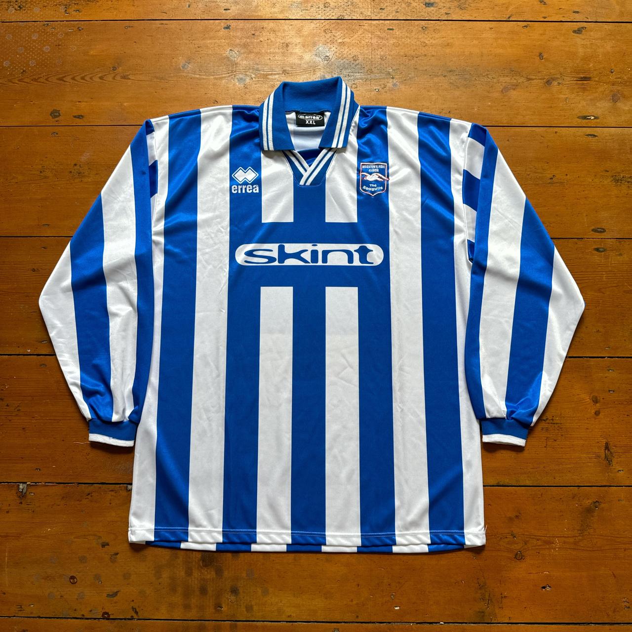 Retro Brighton 1999/00 Home Football Shirt