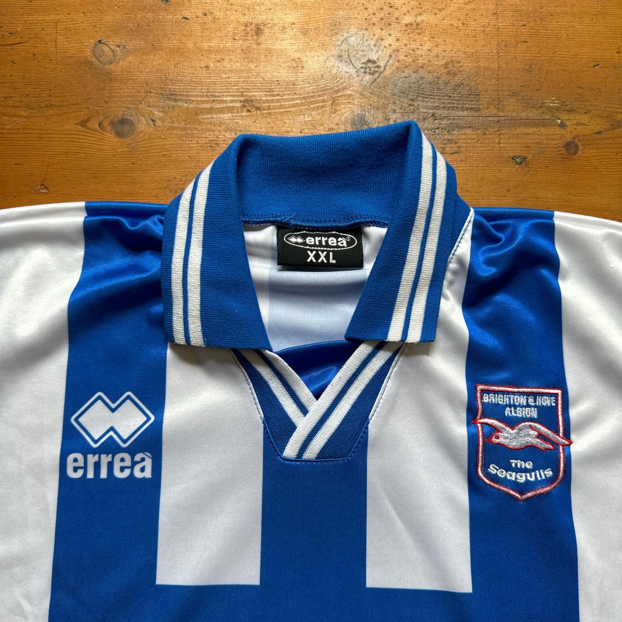 Retro Brighton 1999/00 Home Football Shirt