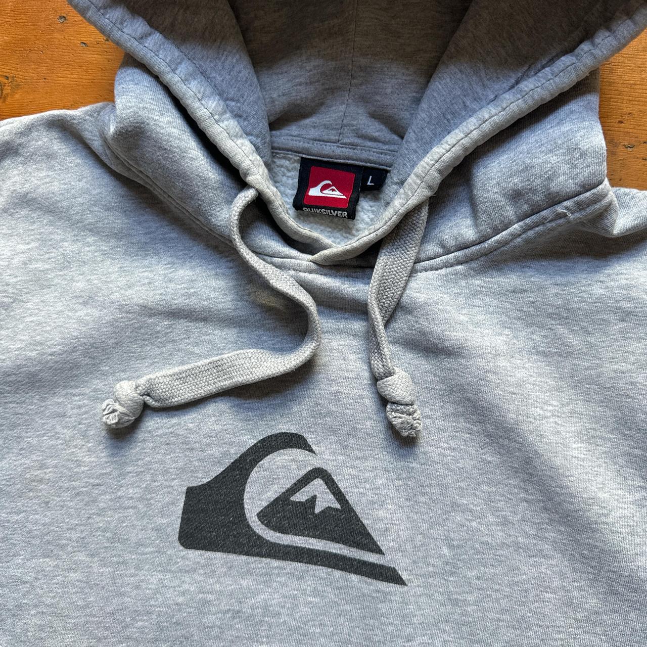 Vintage Quicksilver Grey Hoodie