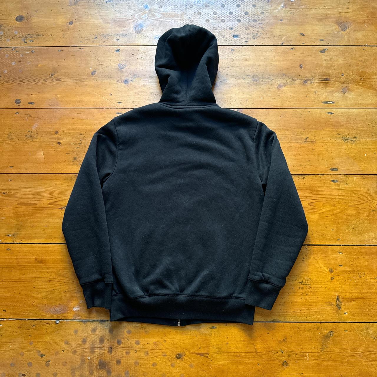 Vintage GAP Black Zip Fleece Hoodie