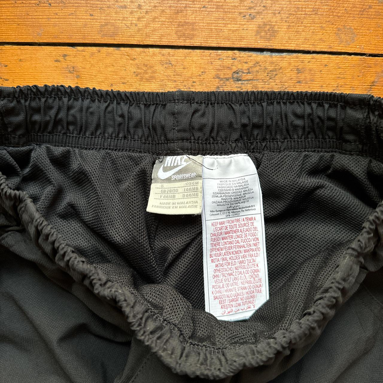 Vintage Nike Air Max Black Tracksuit Bottoms