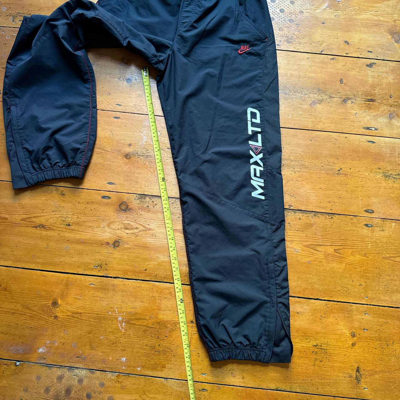 Vintage Nike Air Max Black Tracksuit Bottoms