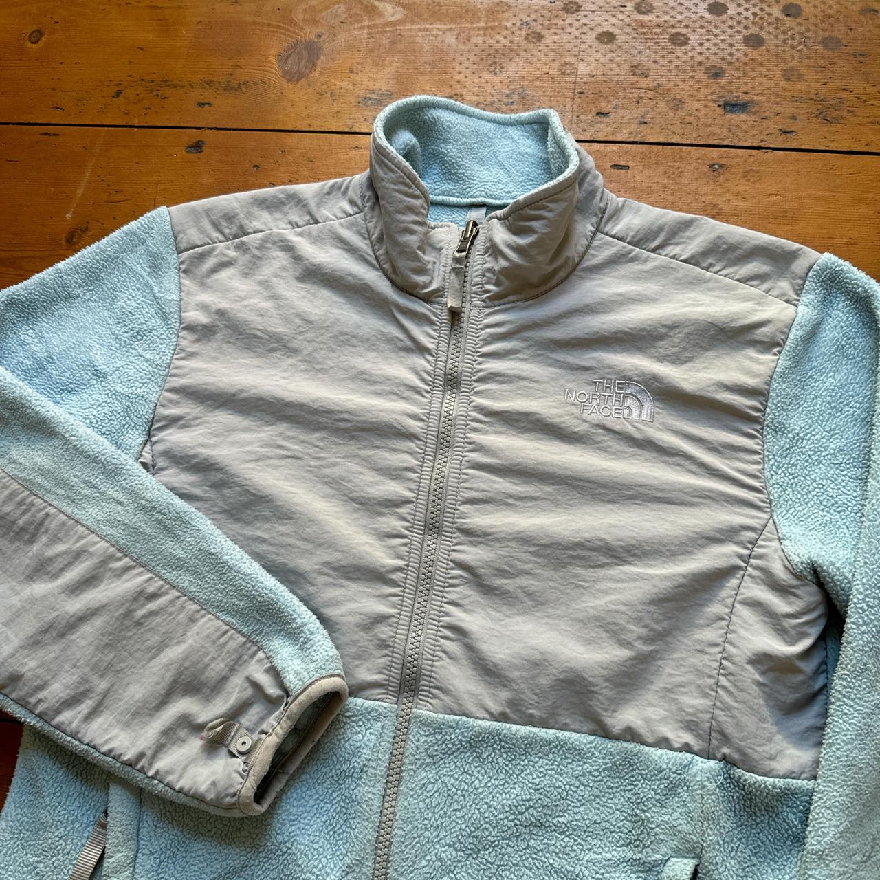 Vintage North Face Light Blue Fleece