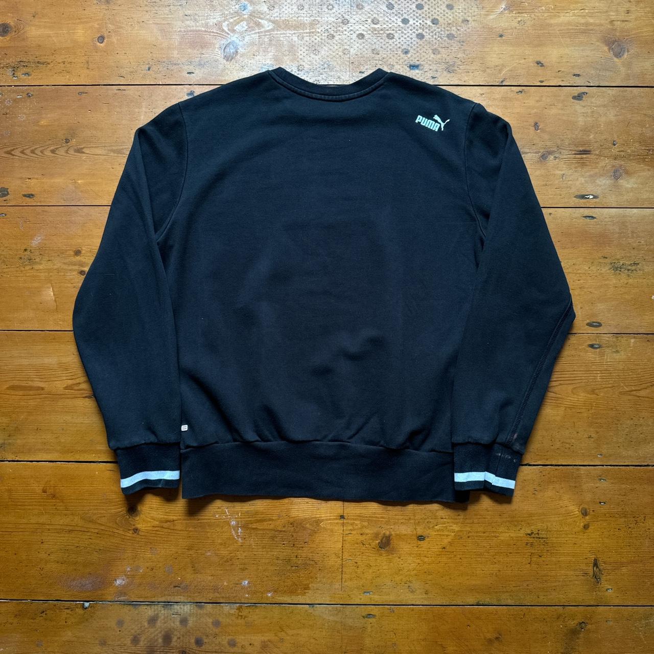 Vintage Puma Black Spell Out Sweatshirt