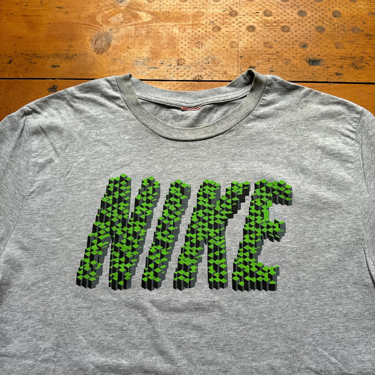 Vintage Nike Grey Spell Out T-Shirt