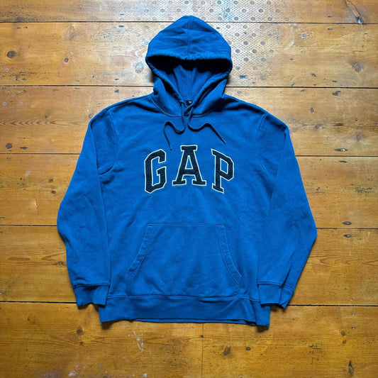 GAP Blue Spell Out Hoodie