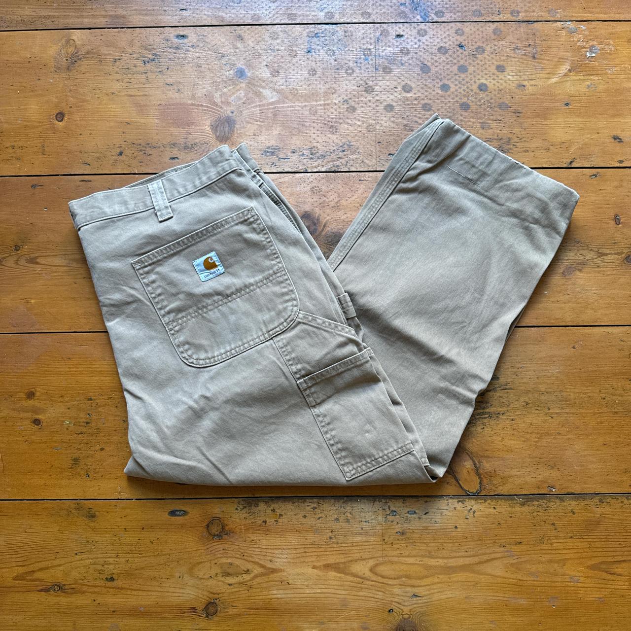 Vintage Carhartt Cream Workwear Trousers