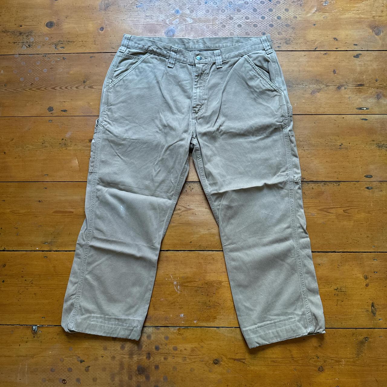 Vintage Carhartt Cream Workwear Trousers