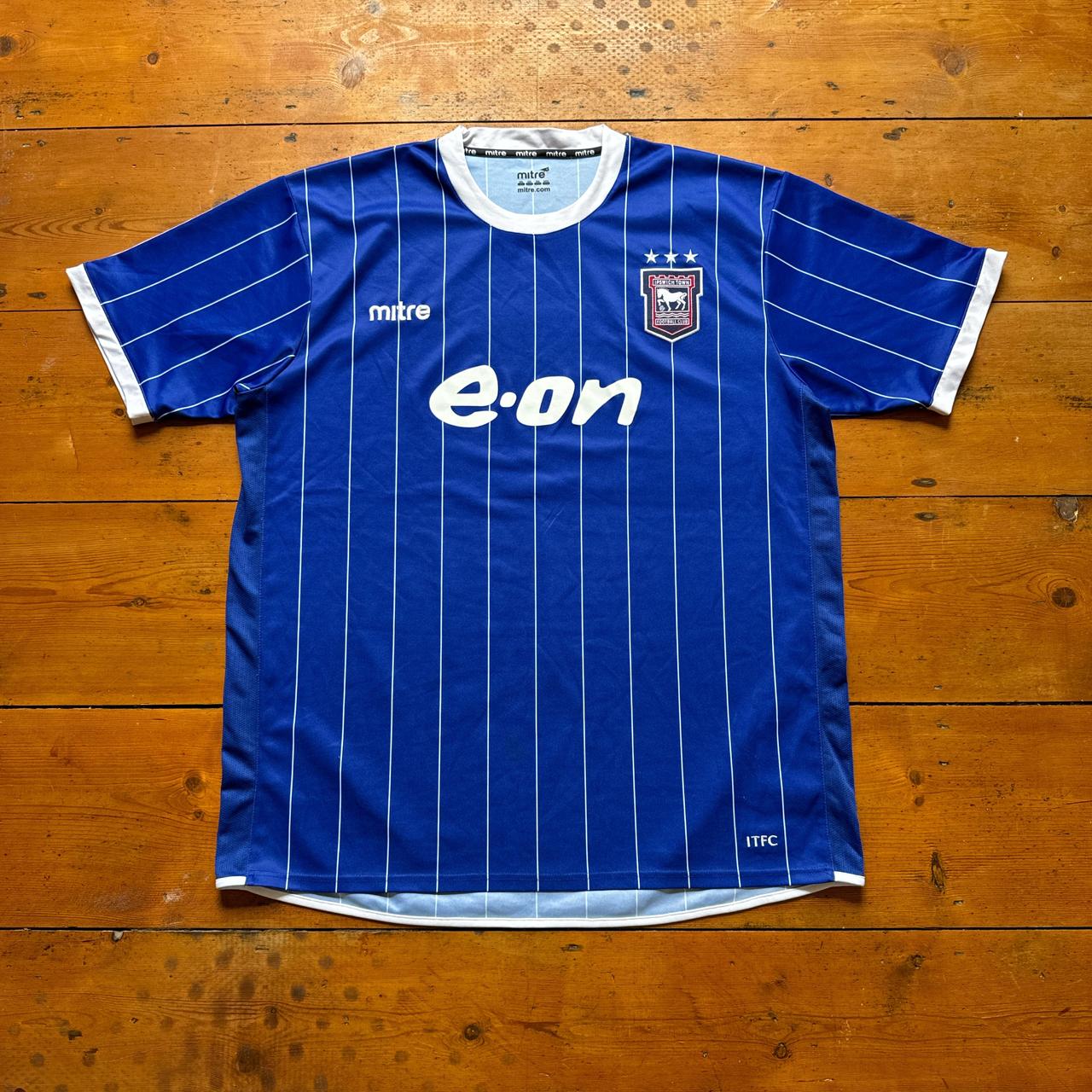 Retro Ipswich Town 2007/08 Home Football Shirt