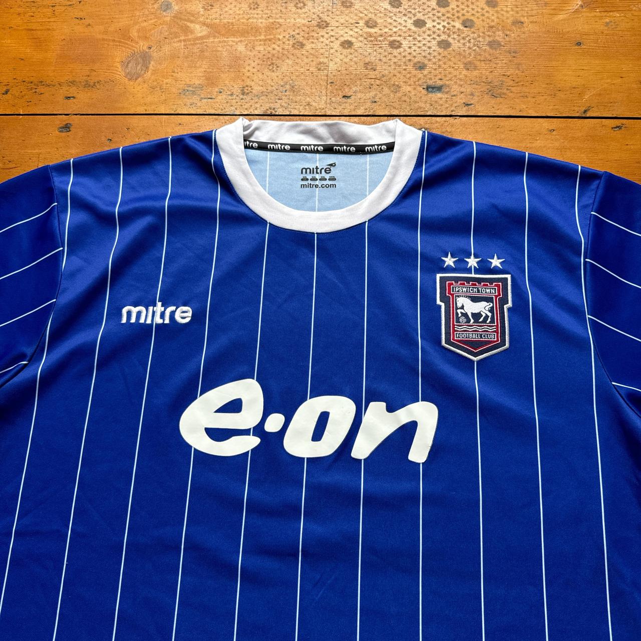 Retro Ipswich Town 2007/08 Home Football Shirt