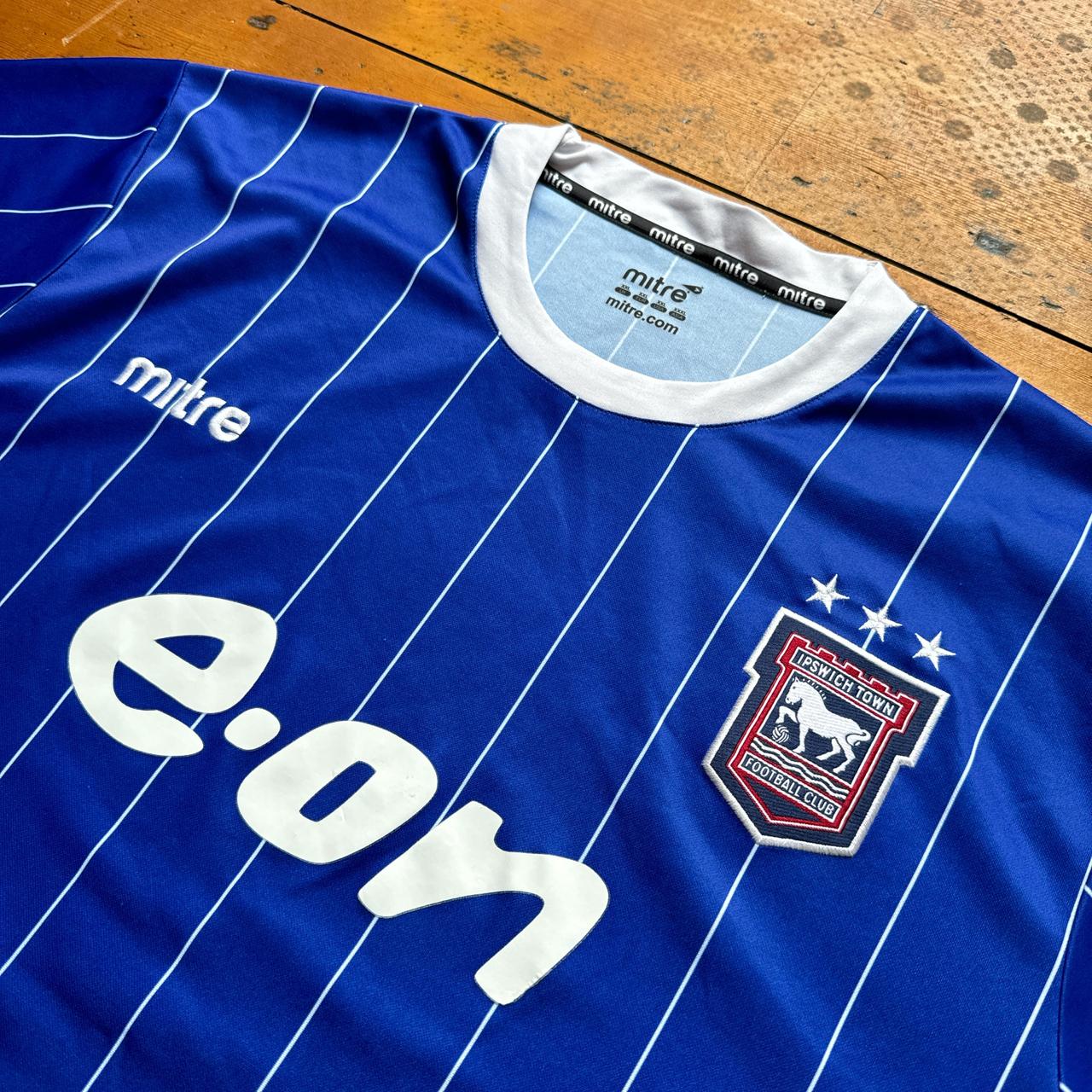 Retro Ipswich Town 2007/08 Home Football Shirt