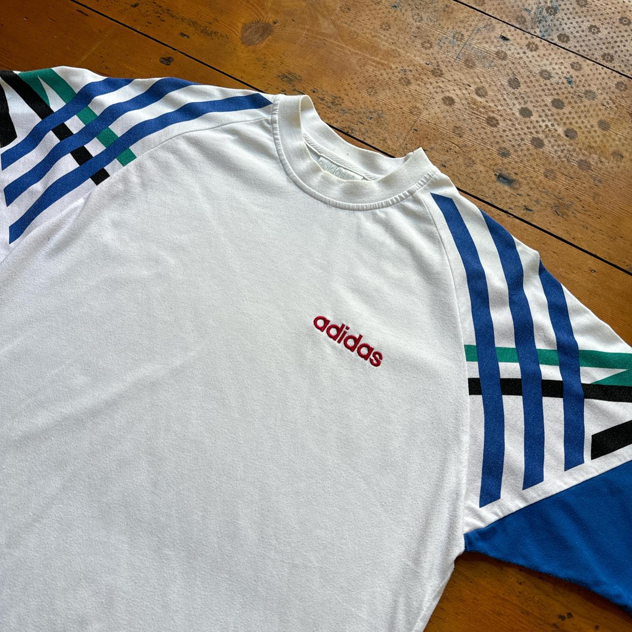 Vintage Adidas White T-Shirt