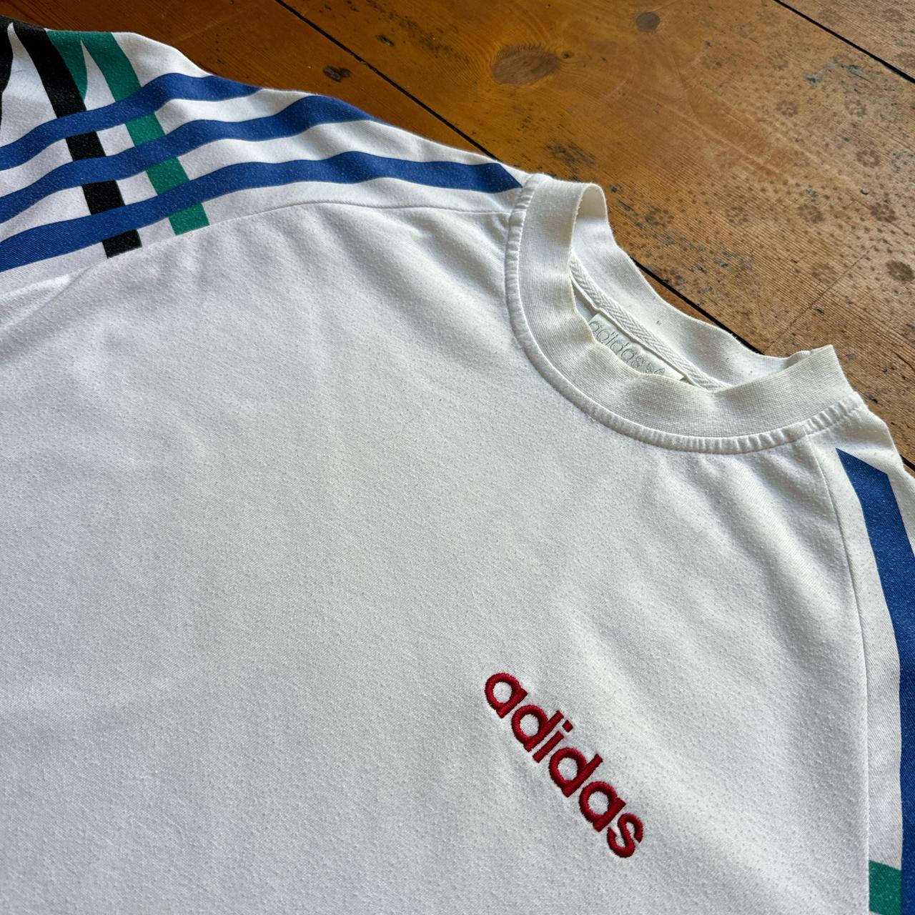 Vintage Adidas White T-Shirt