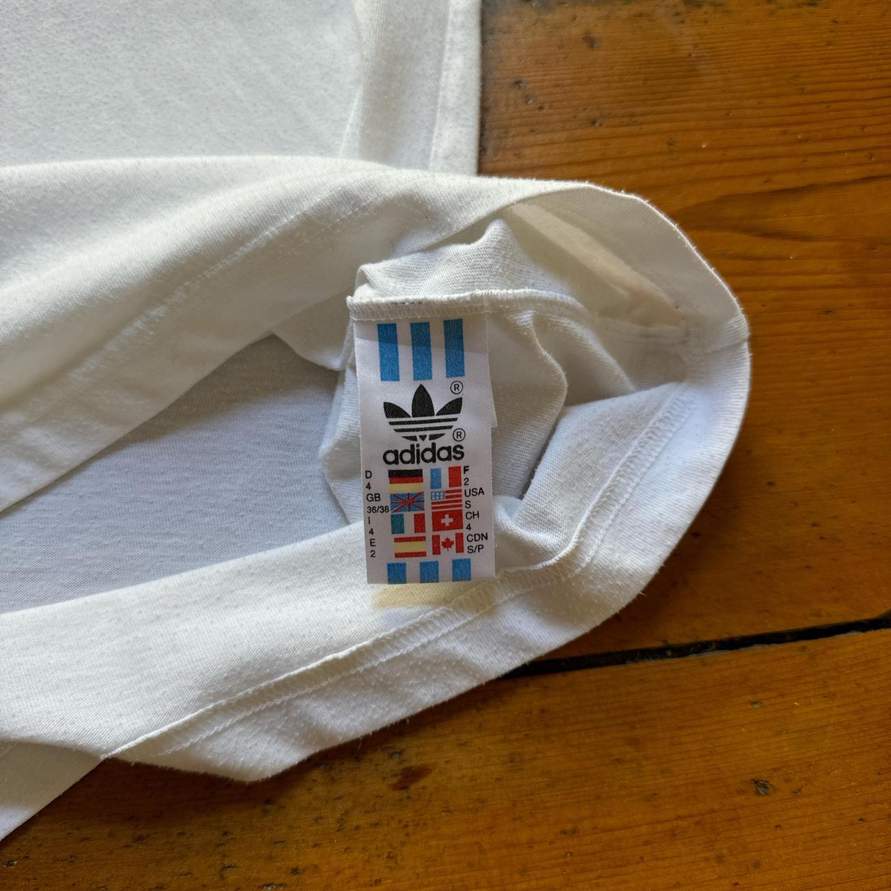 Vintage Adidas White T-Shirt