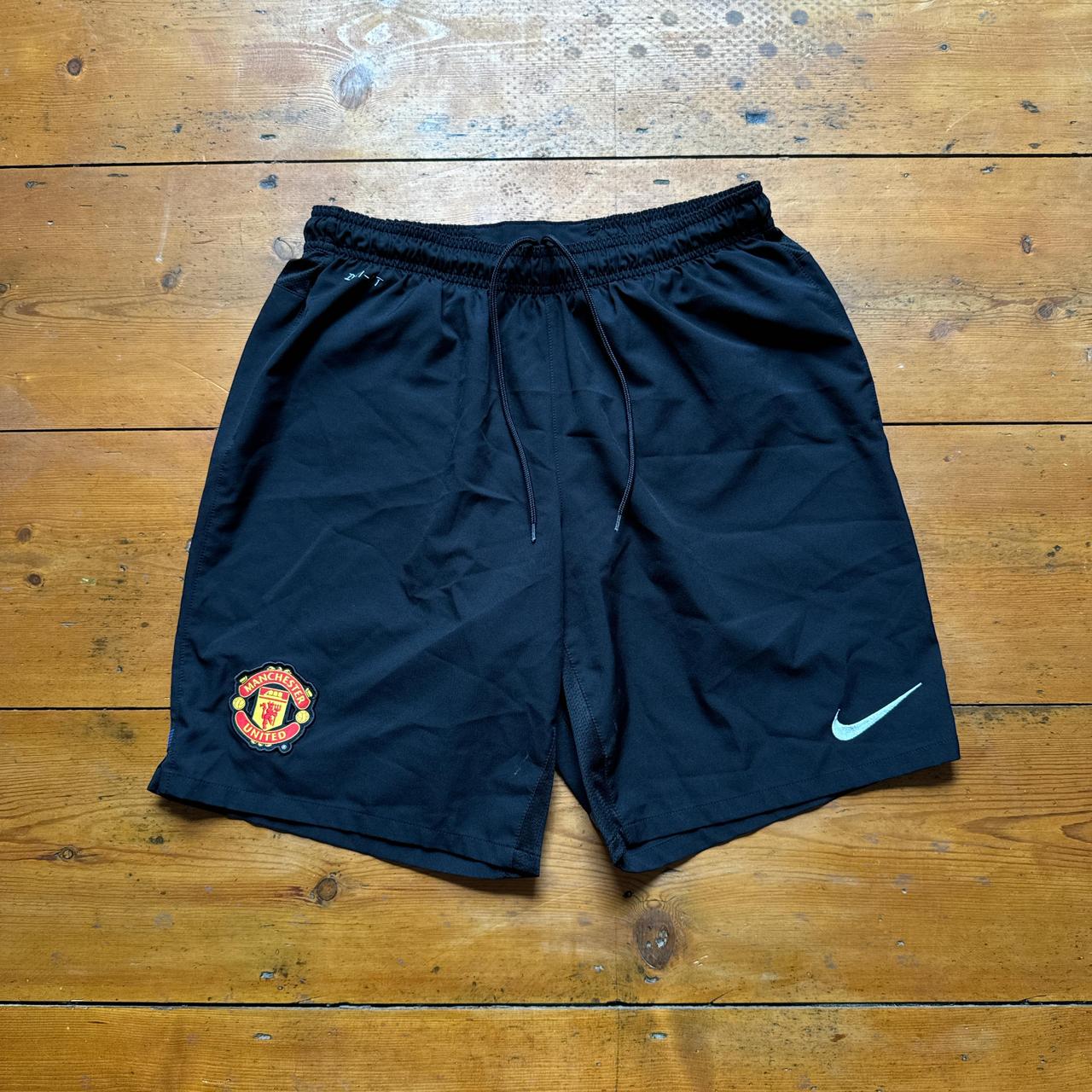 Retro Manchester United Nike Football Shorts